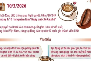 Ngày 1/10 hàng năm làm “Ngày quốc tế Càphê”
