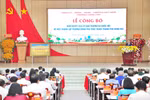 Lễ công bố quyết định thành lập 10 phường thuộc thành phố Đồng Nai. (Ảnh: Vietnam+)