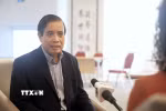 Giáo sư Vũ Minh Khương. (Ảnh: Tất Đạt/TTXVN)