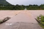 Quảng Trị: Mưa lớn, nhiều khu vực ngập sâu trong nước 