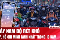 Thành phố Hồ Chí Minh lạnh xuống 16 độ C, Tây Nam Bộ rét chưa từng có