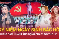 Cảm nhận lắng đọng của các thế hệ trong chương trình “Quà tháng Năm dâng Người”