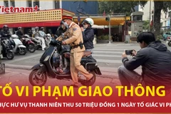 Bản tin 60s: Thực hư thông tin "thanh niên thu 50 triệu đồng sau 1 ngày tố giác vi phạm", cảnh sát giao thông nói gì?