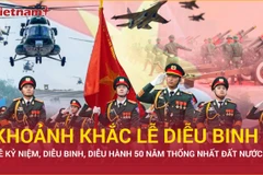 Những khoảnh khắc ấn tượng lễ diễu binh kỷ niệm 50 năm giải phóng miền Nam