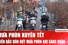 Mưa phùn có thể bao trùm miền Bắc trong cả Tết Nguyên đán 2026