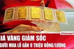 Giá vàng giảm cuối năm, người mua lỗ gần 9 triệu đồng/lượng 
