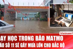 Lịch học thay đổi như thế nào khi bão Matmo đổ bộ vào Hà Nội?