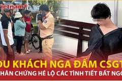 Xử lý vụ du khách Nga đấm cảnh sát giao thông sau khi gây tai nạn