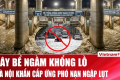 Xây khẩn cấp 2 bể ngầm khổng lồ, Hà Nội giải quyết tình trạng ngập úng