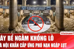 Xây khẩn cấp 2 bể ngầm khổng lồ, Hà Nội giải quyết tình trạng ngập úng
