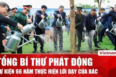 Lễ phát động "Tết trồng cây" được tổ chức đồng loạt trên toàn thành phố Hà Nội