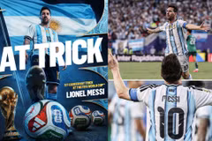 Messi tỏa sáng với hat-trick, lập hàng loạt kỷ lục tại World Cup 