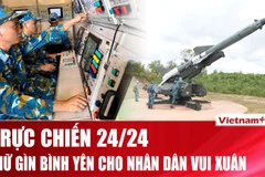 “Lá chắn thép” bờ biển Đà Nẵng sẵn sàng bảo vệ Tổ quốc dịp Tết nguyên đán