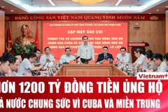 Phát huy tinh thần “lá lành đùm lá rách”, cả nước hướng về nhân dân Cuba và đồng bào vùng bão số 10