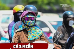 Cả 3 miền Bắc-Trung-Nam nắng nóng như “đổ lửa”, có nơi trên 39 độ C 