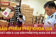 Phát hiện lô hàng sản phẩm phụ khoa giả mạo nhãn hiệu 