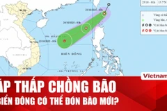 Áp thấp nhiệt đới mới xuất hiện sau khi bão Fengshen vừa tan