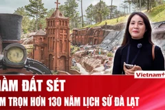 Chiêm ngưỡng Đà Lạt thu nhỏ qua kỳ quan điêu khắc lòng đất đỏ độc đáo