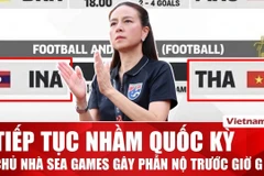 Chủ nhà Thái Lan tiếp tục gặp sự cố nhầm quốc kỳ dù SEA Games chưa diễn ra