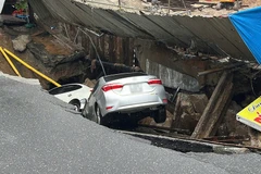 “Hố tử thần” xuất hiện bên dự án khu đô thị ở Đà Nẵng