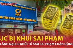 "Ông lớn" ngành vàng SJC lộ sai phạm chấn động, 6 lãnh đạo bị khởi tố