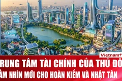 Hoàn Kiếm và Nhật Tân sắp trở thành trung tâm tài chính mới của thủ đô