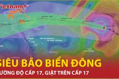 Cảnh báo vùng gần tâm bão số 9, không khí lạnh bắt đầu về cuối tháng này