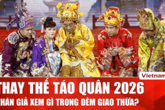Những chương trình nào thay thế Táo Quân dịp giao thừa Tết Bính Ngọ 2026?