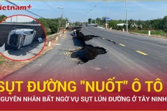 Hé lộ nguyên nhân gây ra sụt lún đường dẫn lên cầu ở Tây Ninh