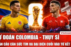 Dự đoán Colombia vs Thụy Sĩ: Trận cầu cân sức tìm ra đại diện cuối vào tứ kết
