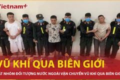 Cao Bằng bắt 3 người Trung Quốc vận chuyển vũ khí qua biên giới