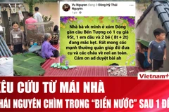 Hàng trăm người kêu cứu giữa đêm lũ dữ tràn về Thái Nguyên 