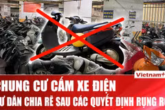 Chung cư Hà Nội nói “không” với nhận trông giữ xe điện, dư luận cư dân trái chiều