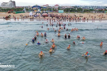 DNSE Aquaman Vietnam, Ho Tram 2024 dự kiến thu hút 2.000 vận động viên tại Hồ Tràm, Vũng Tàu.