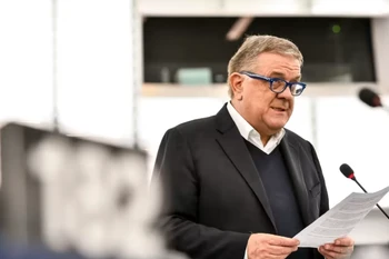 Pier Antonio Panzeri - đối tượng chính trong vụ bê bối Qatargate. (Nguồn: Financial Times/Ảnh chụp màn hình)