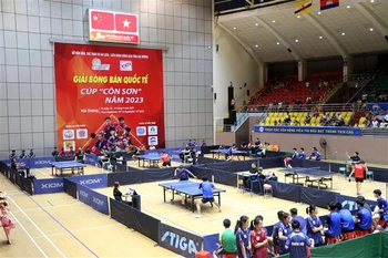 Quang cảnh Giải đấu. (Ảnh: Mạnh Tú/TTXVN)