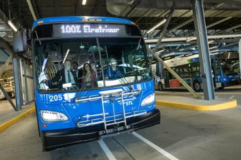 Costa Rica thử nghiệm xe buýt điện. (Nguồn: masstransitmag)