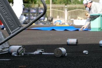 Diễn tập ứng phó sự cố tại lò phản ứng hạt nhân Đà Lạt. Ảnh minh họa. (Ảnh: Nguyễn Dũng/TTXVN)