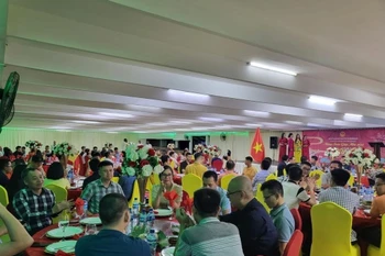 Chương trình Xuân quê hương Giáp Thìn 2024 tổ chức tối 28/1. (Ảnh: TTXVN phát)