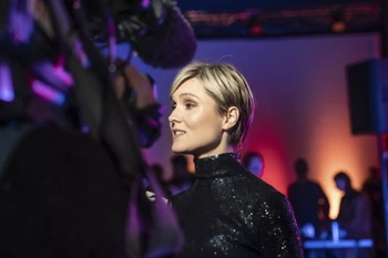 Lãnh đạo đảng Dân chủ Xã hội Kristrun Frostadottir. (Ảnh: AFP)