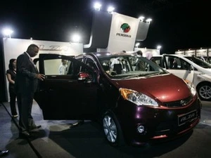 Perodua đã nhận được 21.500 hợp đồng đặt mua mẫu xe ALZA. (Ảnh: AP)