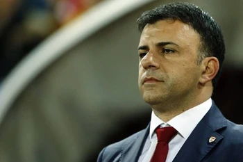 Huấn luyện viên đội tuyển Bắc Macedonia, Igor Angelovski. (Nguồn: Sportmob)