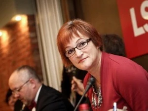 Bộ trưởng Kinh tế Birute Vesaite. (Nguồn: lithuaniatribune.com)