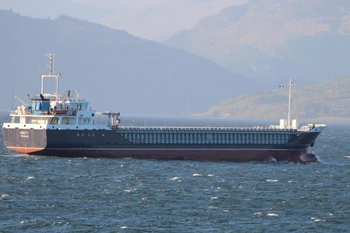 Tàu Verity. (Nguồn: Sky News)