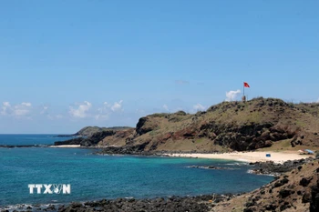 Một góc đảo Phú Quý. (Nguồn: TTXVN)