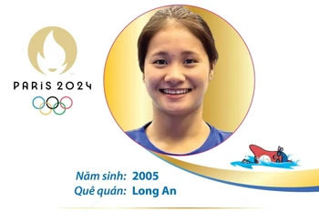 Nữ kình ngư Võ Thị Mỹ Tiên giành suất đặc cách tham dự Olympic Paris 2024.
