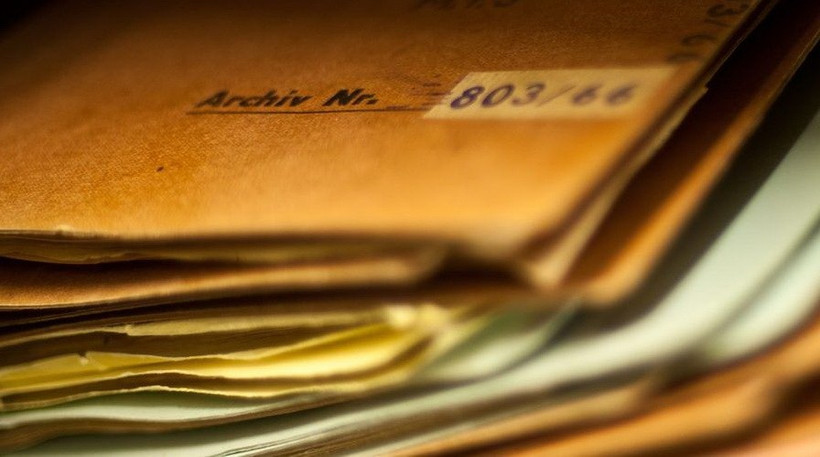 Tập đoàn công nghệ hạt nhân Rosatom của Nga đã công bố một loạt tài liệu giải mật mới liên quan đến sự khởi đầu phát triển ngành công nghiệp hạt nhân ở Liên Xô. (Nguồn: Bundesarchiv)