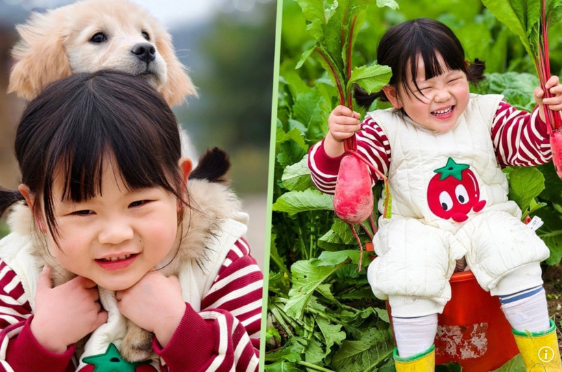 Gương mặt bầu bĩnh cùng những biểu cảm đáng yêu của Yaoyao nhanh chóng trở thành hiện tượng mạng, tạo ra vô số meme được chia sẻ rộng rãi. (Nguồn: SCMP)