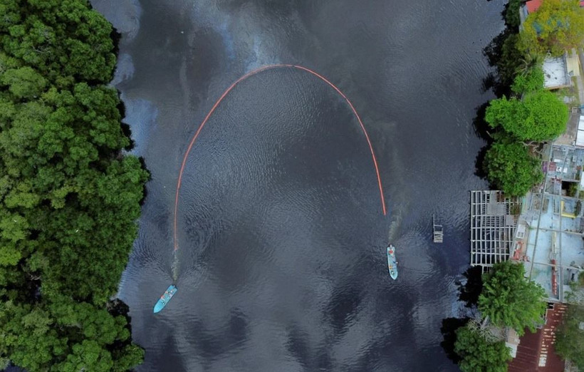 Bet8801234.com BMXCT Uy Tín Mexico cho biết đã loại bỏ 128 tấn dầu thô còn sót lại ở Vịnh Mexico. (Nguồn: Reuters)