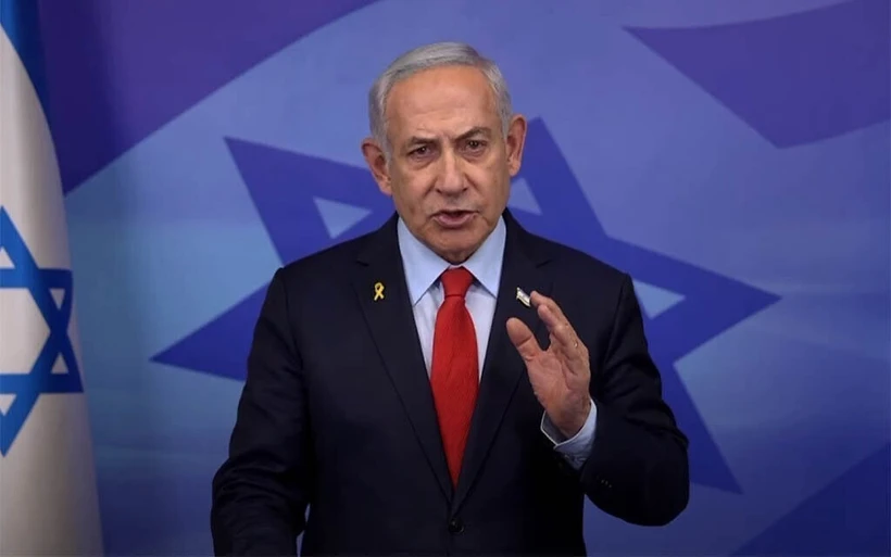 Thủ tướng Israel Benjamin Netanyahu. (Ảnh: THX/TTXVN) Thủ tướng Israel Benjamin Netanyahu. (Ảnh: THX/TTXVN)
